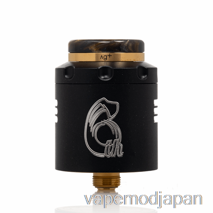VAPE JAPAN Hellvape Dead Rabbit V3 24mm RDA [6thアニ] ブラックゴールド